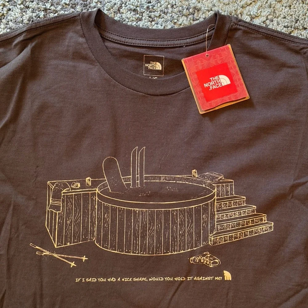 The North Face Graphic Odd Couple Tee Shirt Men's Large Streetwear